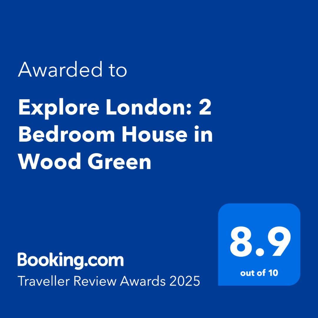 Explore London: 2 Bedroom House In Wood Green Екстериор снимка
